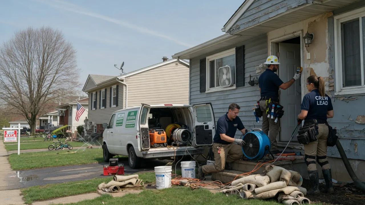 Flood Cleanup in North Greece, NY near me