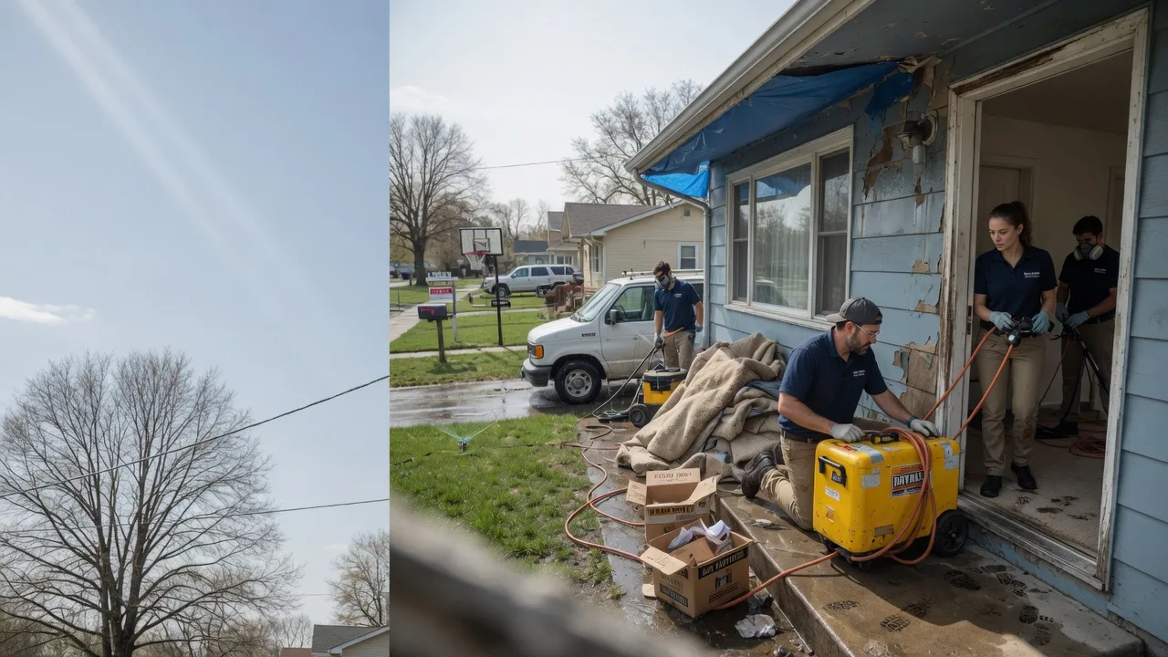 Basement Flood Cleanup in North Greece, NY near me